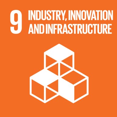 Industry, Innovation and Infrastructure badge